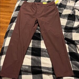 All in Motion Golf Pant Men's Brown Pants size 36 X 30